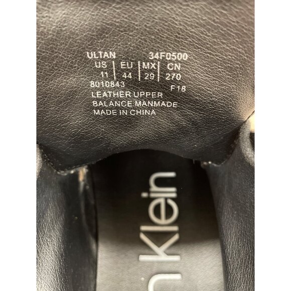 Calvin Klein Men Gray Suede Short Boots Size 11 SKU 1579 main image 6
